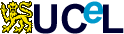 UCEL lion and link to UCEL website.