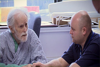 Offering a choice to a dementia patient