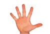 Over rubbing the skin
